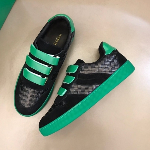 ボッテガヴェネタメンズレザースニーカーブラック(240-270)t0161