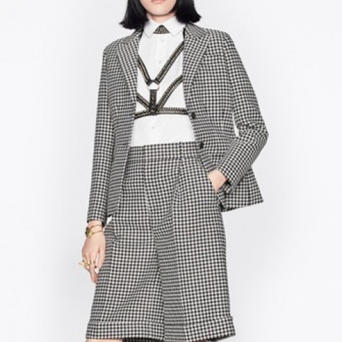 ディオールレディースモダンカジュアルジャケットo01651ブラック