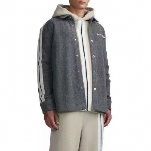 パームエンジェルスメンズクラシックシャツm0360グレー