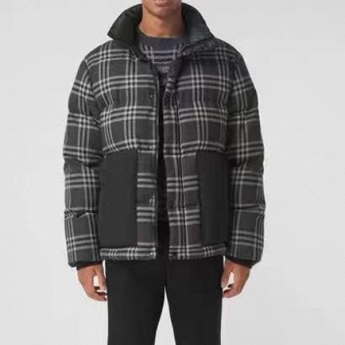 バーバリーメンズカジュアルダックダウンパディングr04211ブラック