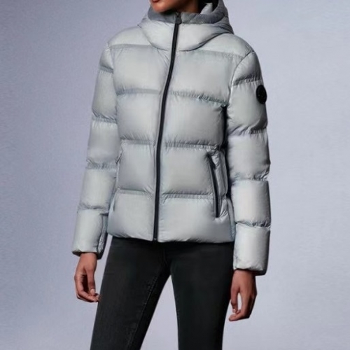 ムースナックルズレディースダックダウンパディングo0118グレー