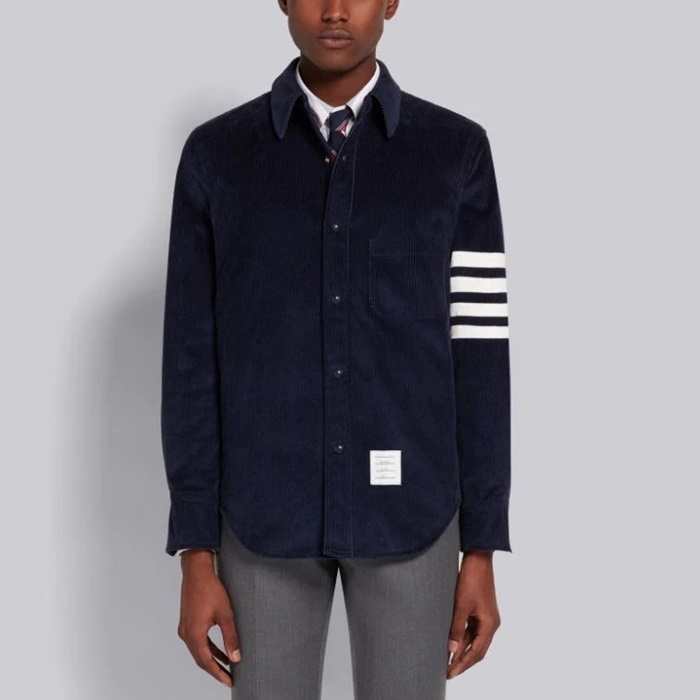 トムブラウンメンズクラシックシャツドレスシャツo1534