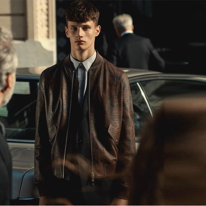 ベルルッティメンズレザージャケットr81