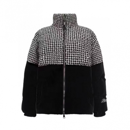 シャネルユニセックスパッチポイントダウンパディングl0826ブラック