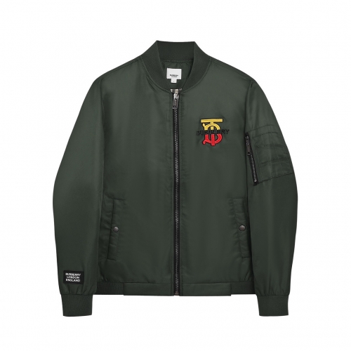 バーバリーメンズクラシックカジュアルジャケットr04285カーキ