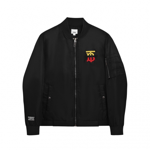 バーバリーメンズクラシックカジュアルジャケットr04286ブラック