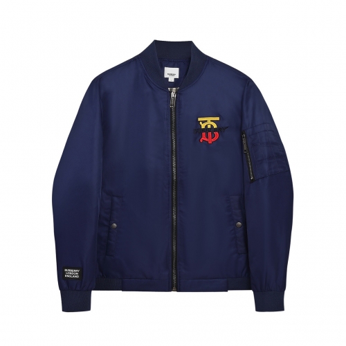 バーバリーメンズクラシックカジュアルジャケットr04287ネイビー