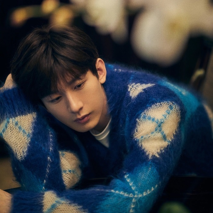 マルニメンズカジュアルブルーカーディガンr06