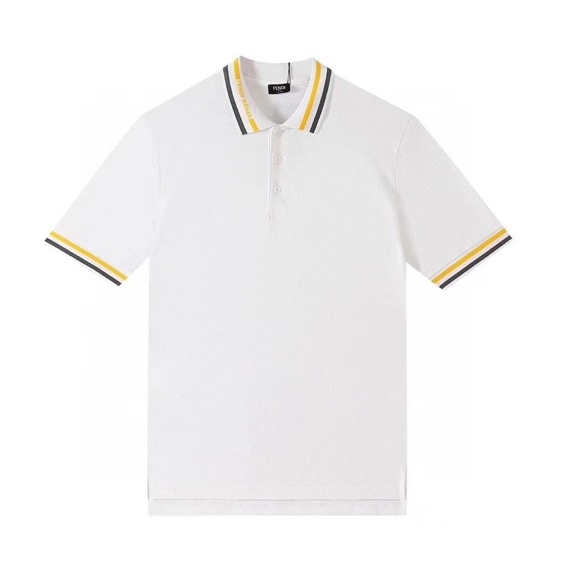 ェンディメンズポロホワイト半袖Tシャツn01133
