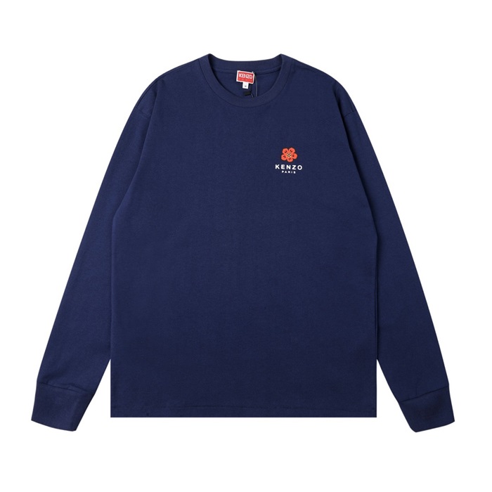 ケンゾーユニセックスカジュアルネイビースウェットシャツn0185