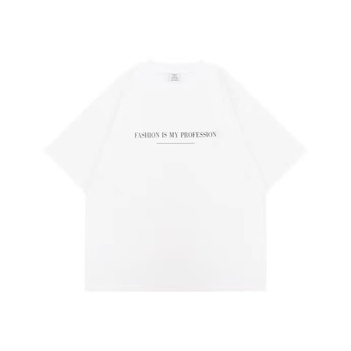 ヴェトモンメンズトレンディホワイト半袖Tシャツt0242