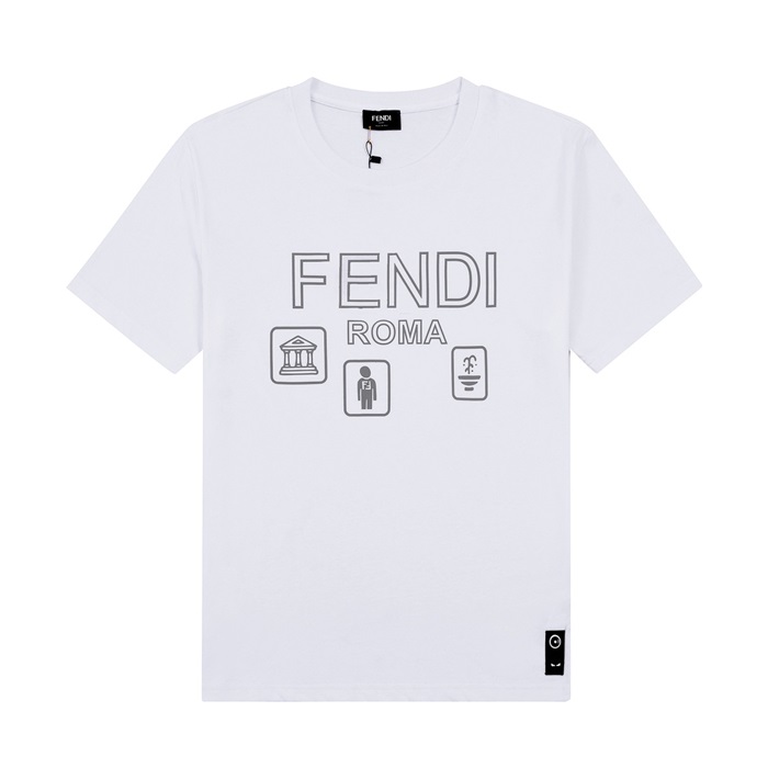 ェンディメンズクルーネックホワイト半袖Tシャツn01144