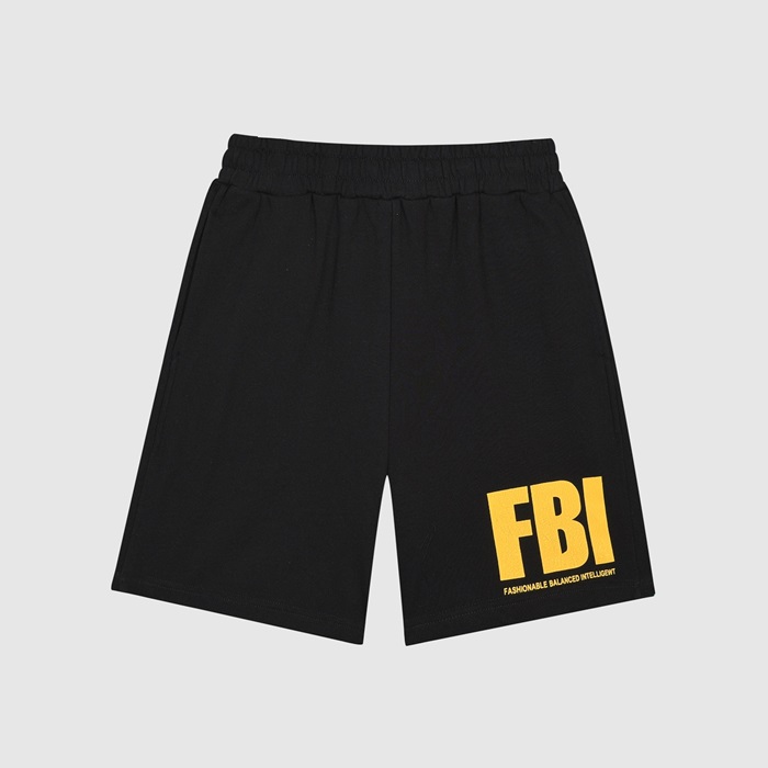 バレンシアガメンズトレンディブラックショートパンツl01324