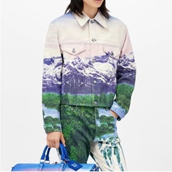 ルイヴィトンメンズホワイトフードジャケットu4009