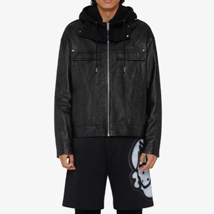 ジバンシィメンズカジュアルブラックショートパンツv0621