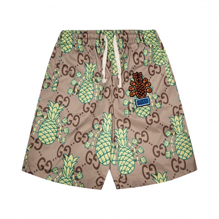 グッチメンズカジュアルキャメルショートパンツc04644