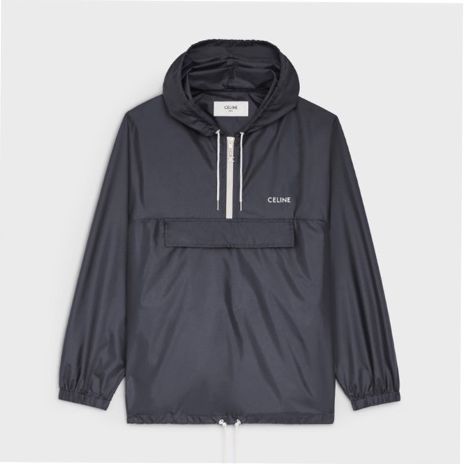 セリーヌメンズブラックカジュアルアウターウェアl0227