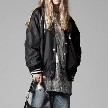 セリーヌユニセックスカジュアルブラックジャケットl0229