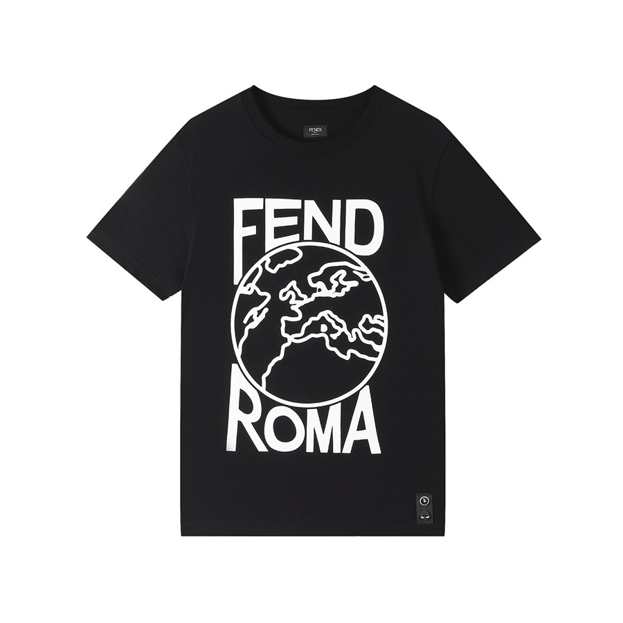 ェンディメンズクルーネックブラック半袖Tシャツn01159