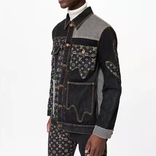 ルイヴィトンメンズデニムジャケットu4064