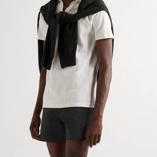 トムフォードメンズカジュアルブラックショートパンツf0037