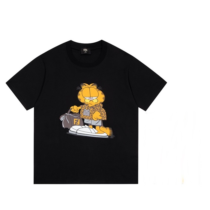 ェンディメンズクルーネックブラック半袖Tシャツn01161