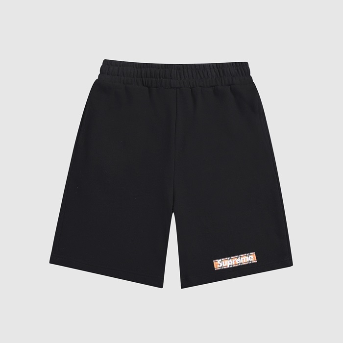 バーバリーメンズカジュアルブラックショートパンツr04262