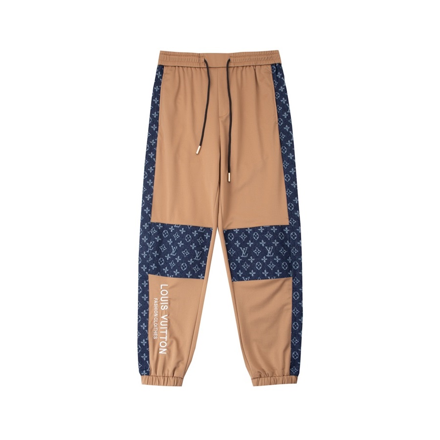 ルイヴィトンメンズカジュアルキャメルパンツu04067