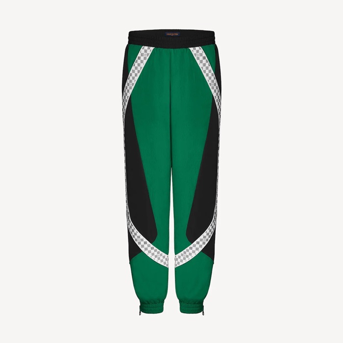 ルイヴィトンメンズカジュアルグリーンパンツu04071