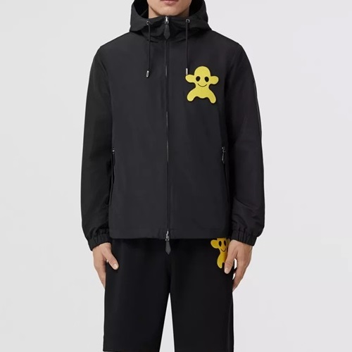 バーバリーメンズカジュアルブラックジャケットr04265