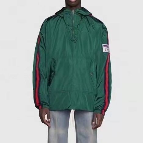 グッチメンズカジュアルグリーンジャケットc04704