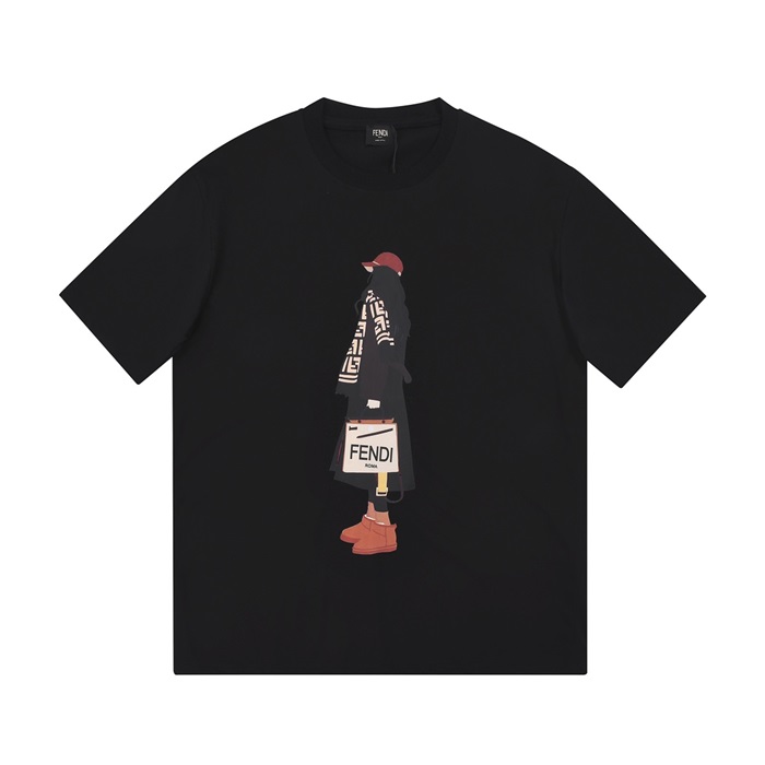 ェンディメンズクルーネックブラック半袖Tシャツn01173