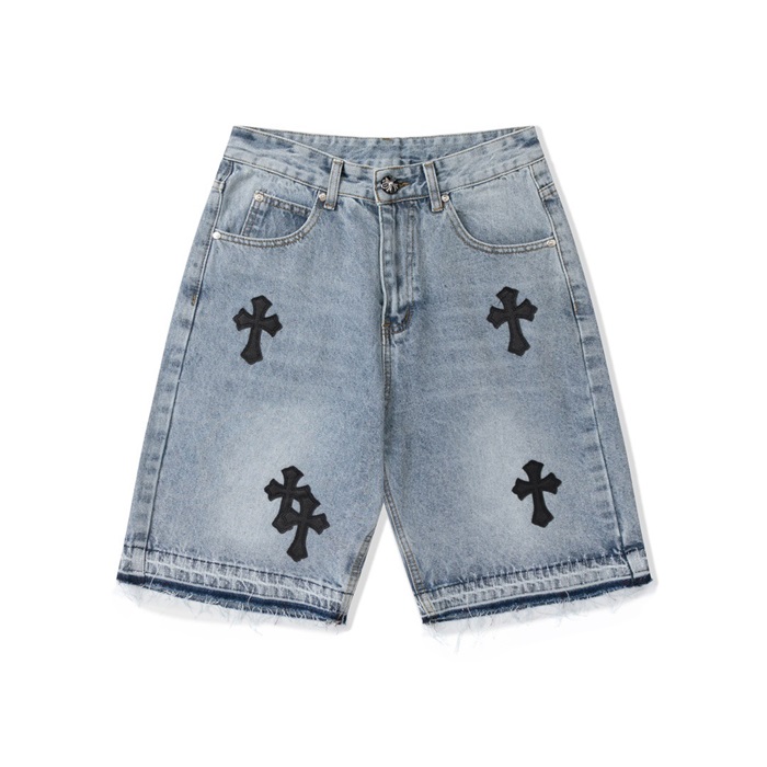 クロムハーツメンズトレンディブルーショートパンツr0264