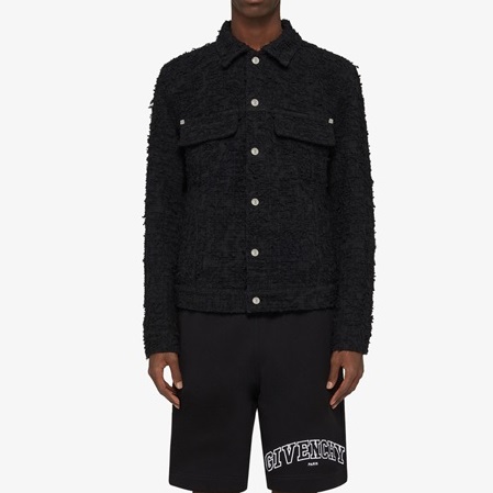 ジバンシィメンズカジュアルブラックショートパンツv0651