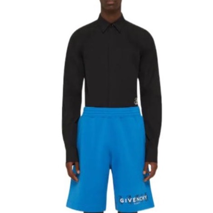 ジバンシィメンズカジュアルブルーショートパンツv0659