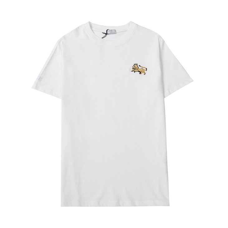 ディオールメンズクルーネックホワイト半袖Tシャツo01750