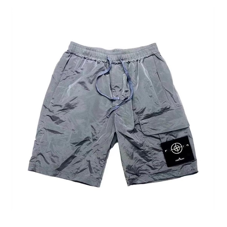 ストーンアイランドメンズカジュアルグレーショートパンツo0468