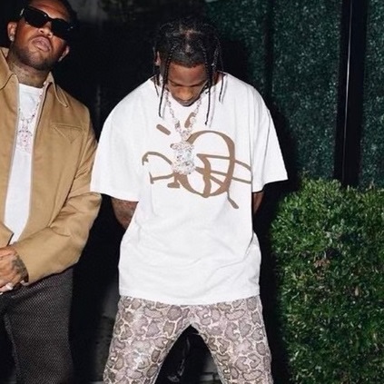 ディオールメンズクルーネックホワイト半袖Tシャツo01763