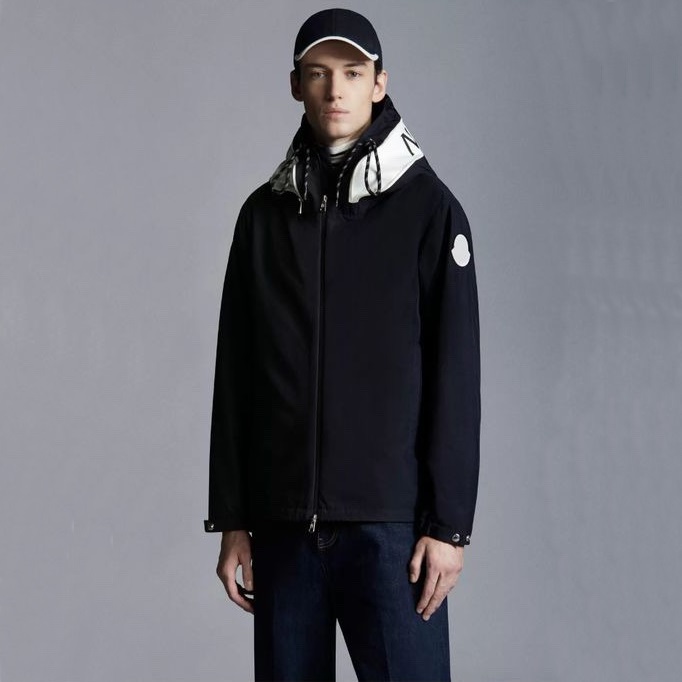 モンクレールメンズミニマルネイビージャケットc02481