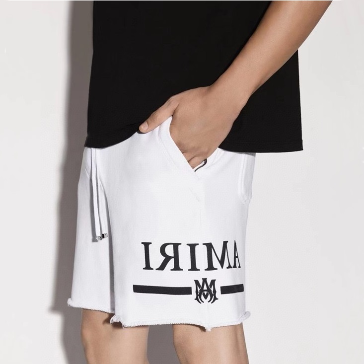 アミリメンズカジュアルホワイトショートパンツr0351