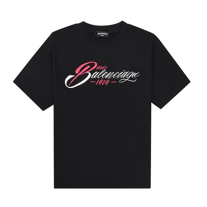 ルイヴィトンメンズブラッククルーネック半袖Tシャツu04201