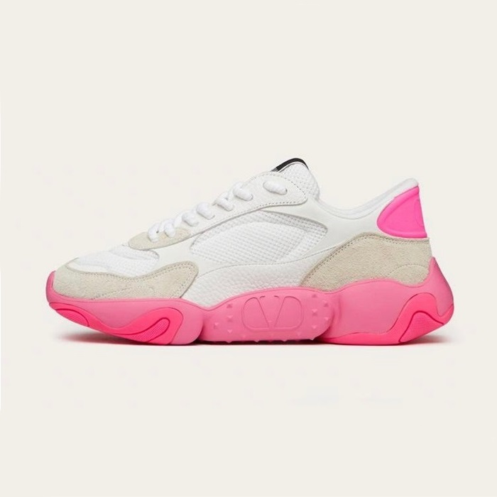 ヴァレンティノメンズトレンディホワイトスニーカーl02516