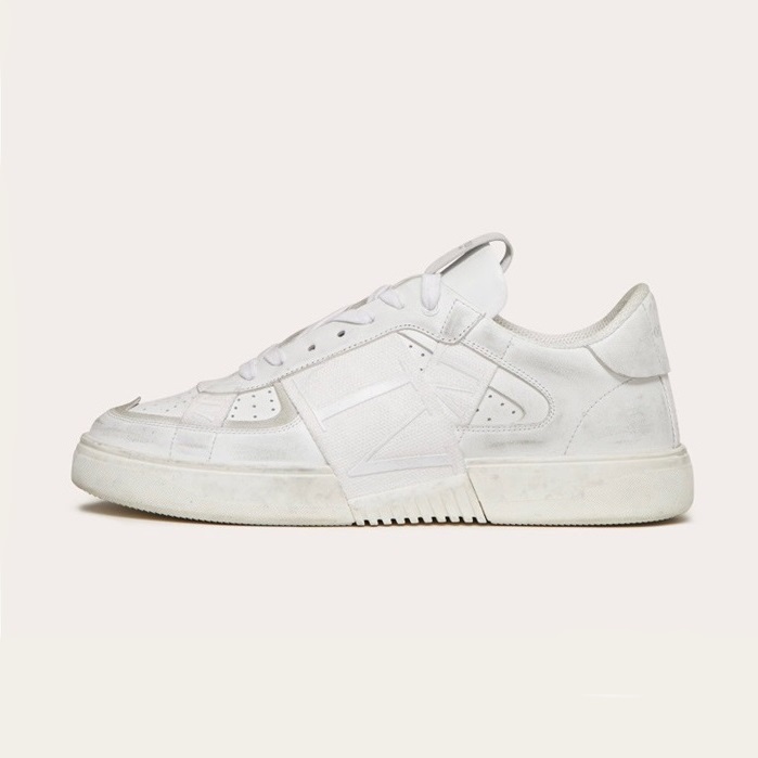 ヴァレンティノメンズトレンディホワイトスニーカーl02538