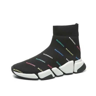 バレンシアガユニセックスクラシックブラックスニーカーl01419