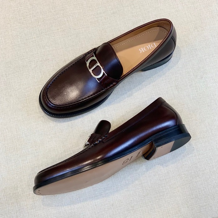 ディオールメンズモダンブラウンローファーo01775