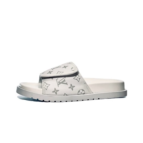 ルイヴィトンメンズクラシックホワイトスリッパu04212