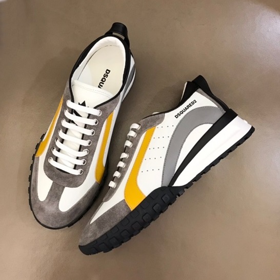 ディースクエアードメンズトレンディグレースニーカーq0011