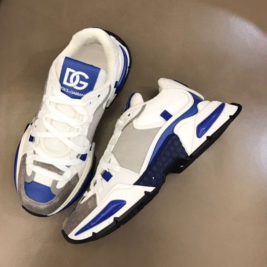 ドルチェ＆ガッバーナメンズクラシックブルースニーカーl0336