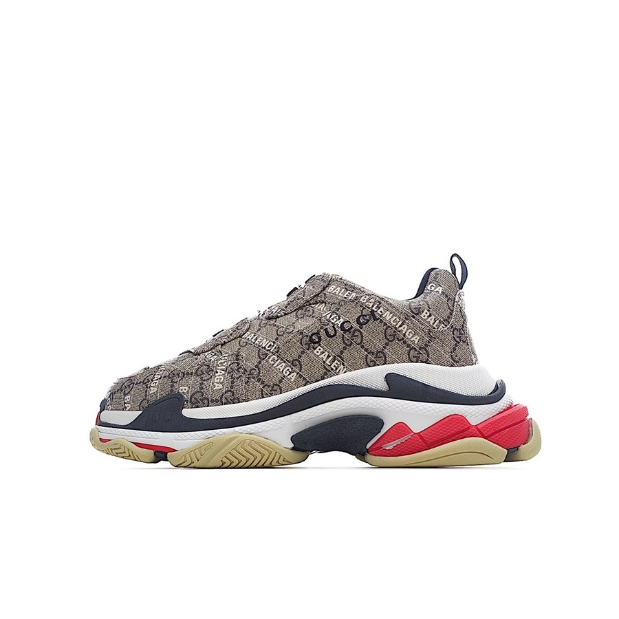 バレンシアガユニセックスブラウンスニーカーl01458