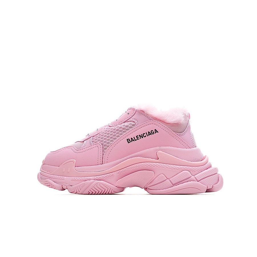 バレンシアガユニセックスピンクスニーカーl01462